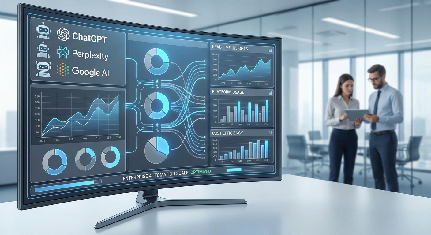 How to Automate AI Visibility Monitoring Across ChatGPT, Perplexity, and Google AI Overviews When Manual Tracking Becomes Impossible at Enterprise Scale