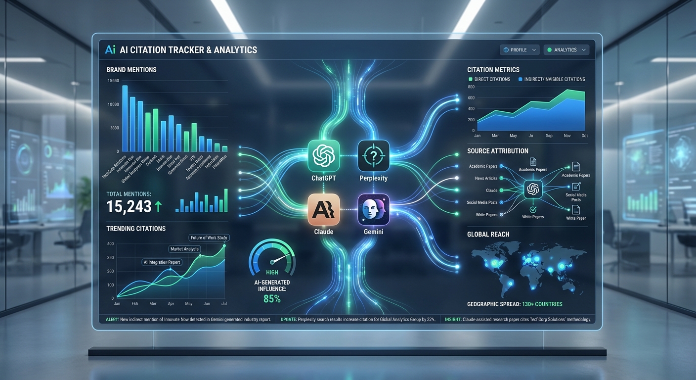 How to Track AI Citation Authority When Your Brand Gets Mentioned But Google Analytics Shows Zero Referral Traffic from AI Search Platforms