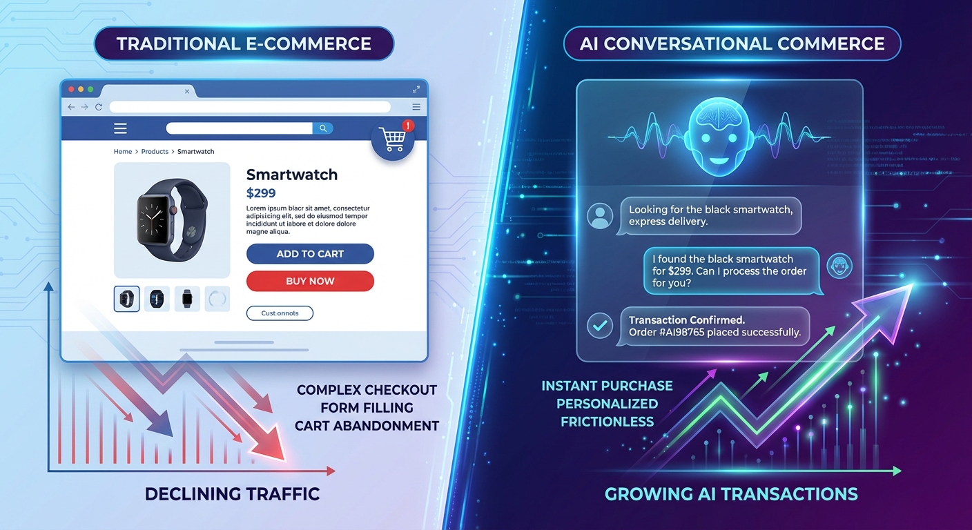 How to Prevent 22% E-Commerce Traffic Loss From AI Agent Shopping Behavior When Agentic Search Completes Purchases Without Sending Users to Your Product Pages