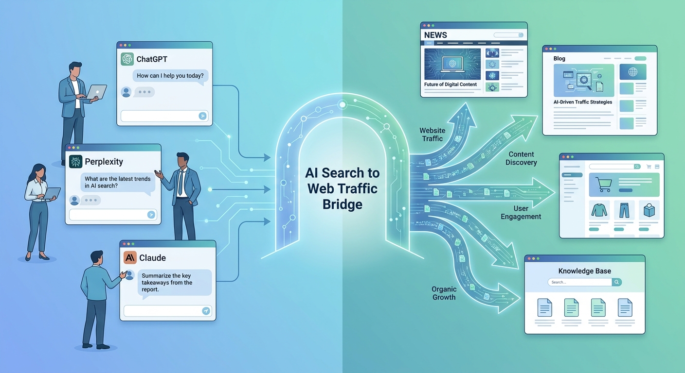 How to Build a Referral Traffic Recovery Strategy When AI Search Engines Launch Direct Messaging Features