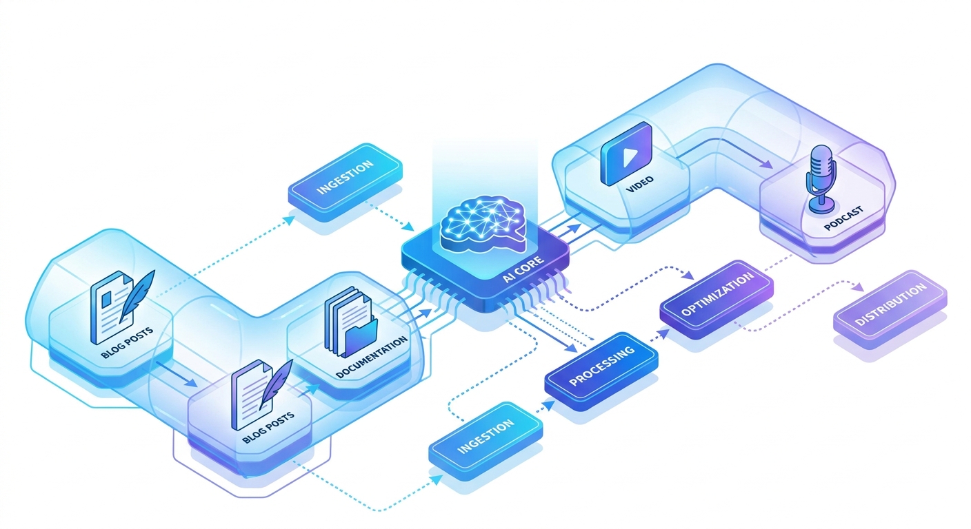 How to Build an AI-Powered Content Supply Chain Strategy When Fragmented Blog Posts and Missing Product Docs Cost You 62% of Multi-Format Citation Opportunities