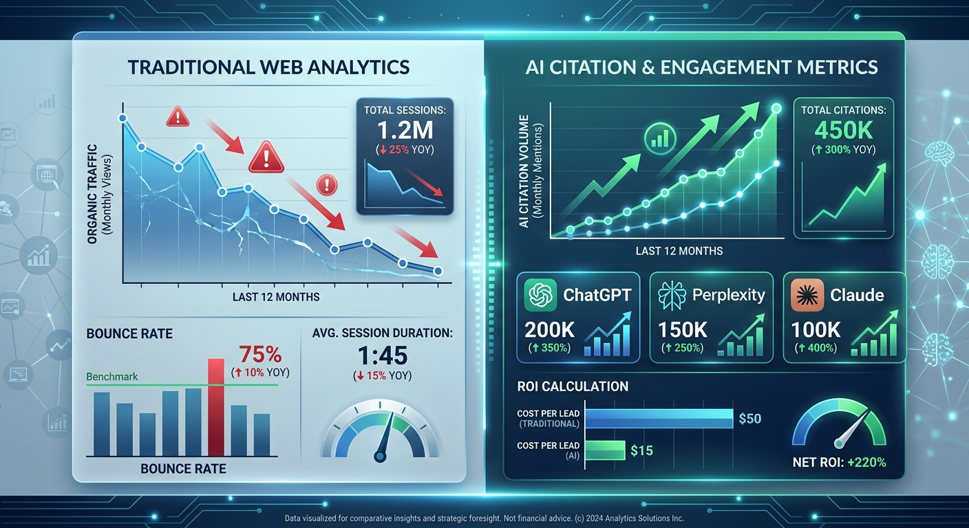 How to Build an AI Search ROI Measurement Strategy When 63% of AI-Generated Citations Never Result in Website Visits But Finance Teams Still Demand Revenue Attribution