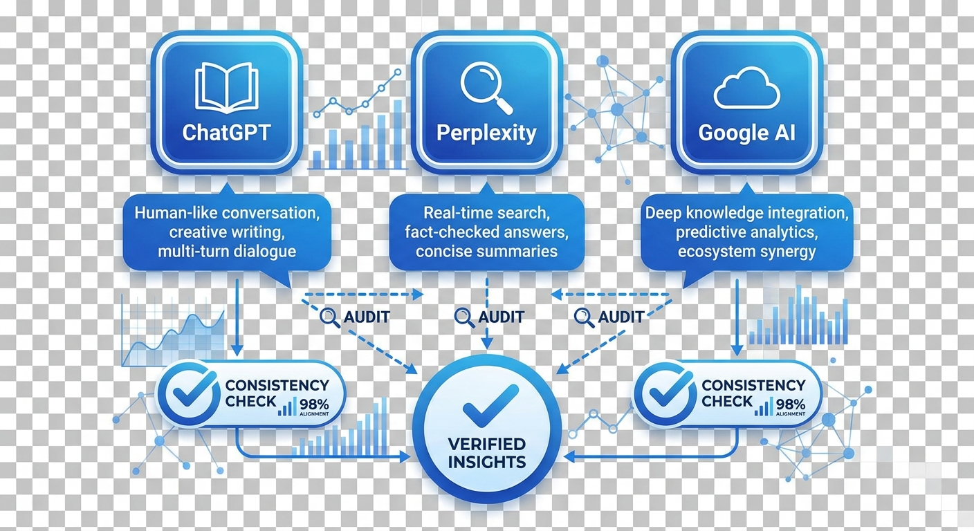 How to Build an AI Answer Consistency Audit Strategy When ChatGPT, Perplexity, and Google AI Overviews Return Conflicting Brand Claims