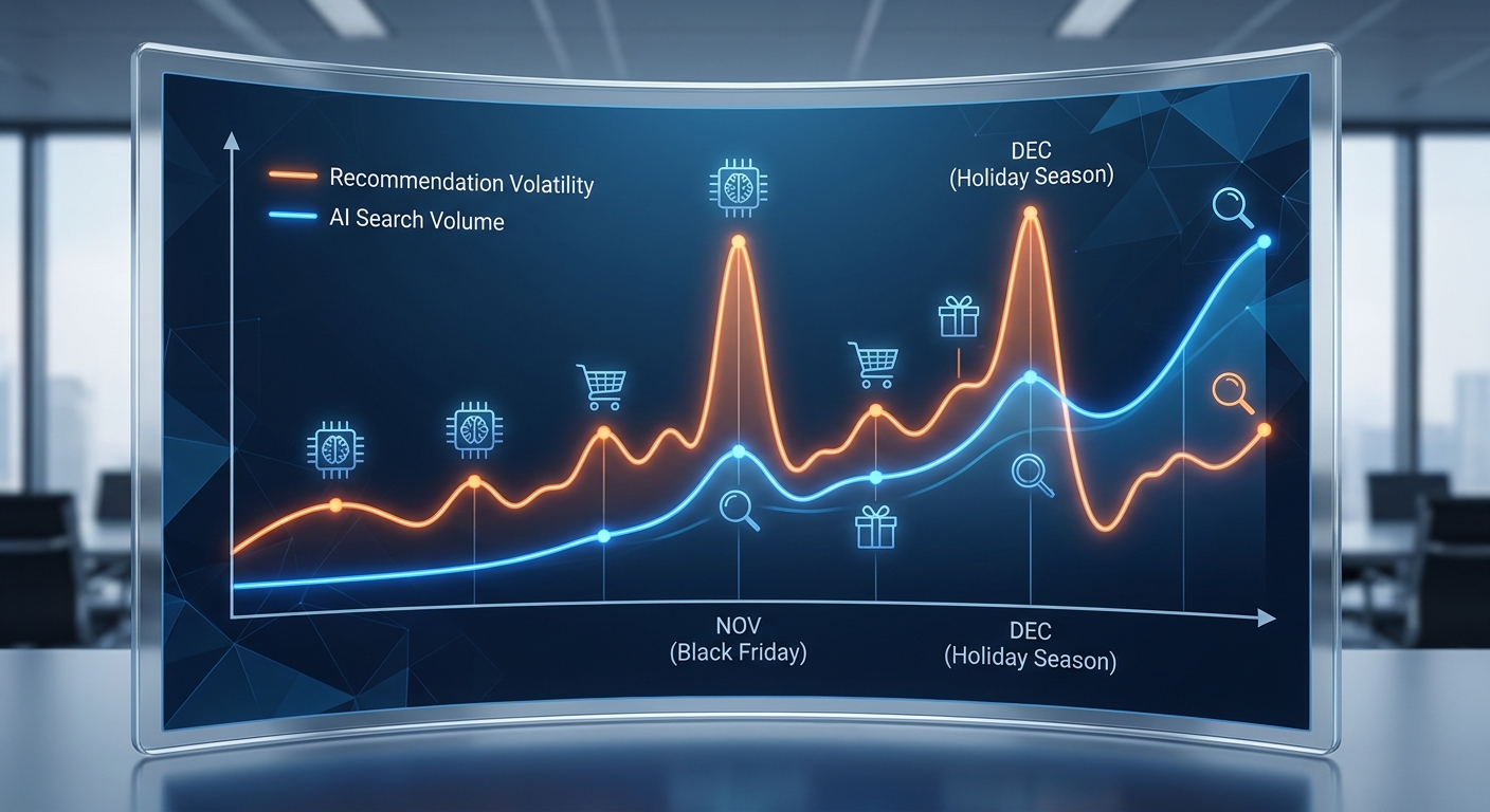 How to Build a Seasonal AI Search Volatility Strategy When AI-Generated Answers Shift Brand Recommendations 83% More During Peak Shopping and Trend Cycles
