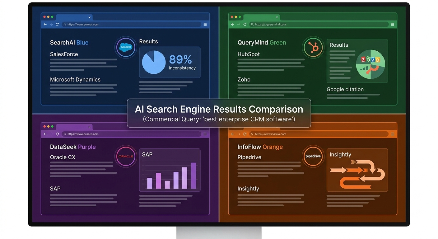 How to Build an AI Search Answer Diversity Strategy When OpenAI o1 and Google Gemini 2.0 Generate Completely Different Citation Sets for Identical Commercial Queries Creating 89% Brand Visibility Inconsistency