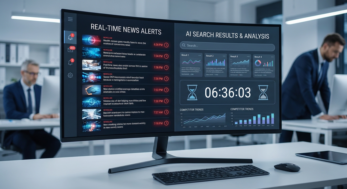 How to Build an AI Search Competitor Monitoring Strategy: Combat News Hijacking in the Critical 6-Hour Window