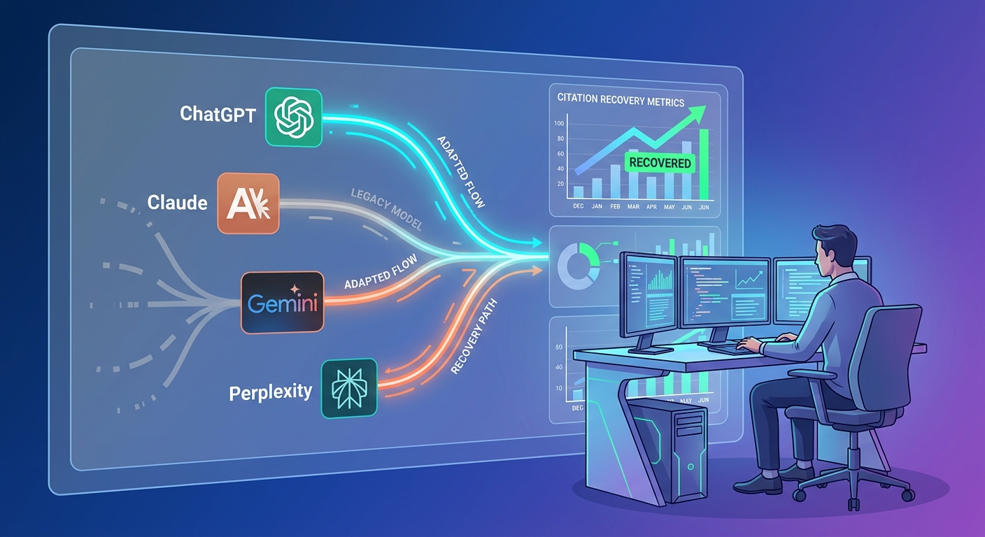 How to Build an AI Search Deprecation Recovery Strategy When Legacy AI Models That Drove 40% of Your Citations Are Retired